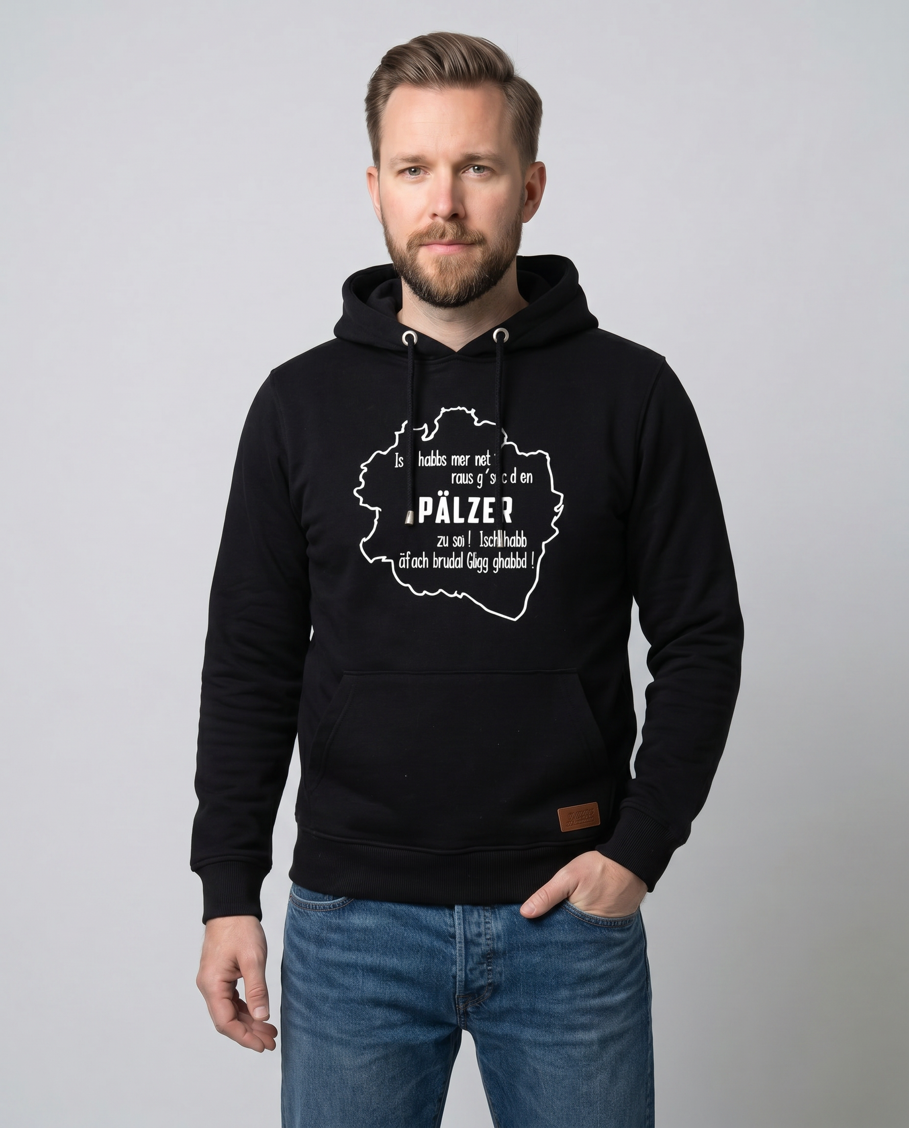 HERREN HOODIE "Isch habbs mer net..." - Pfälzer Freiheit