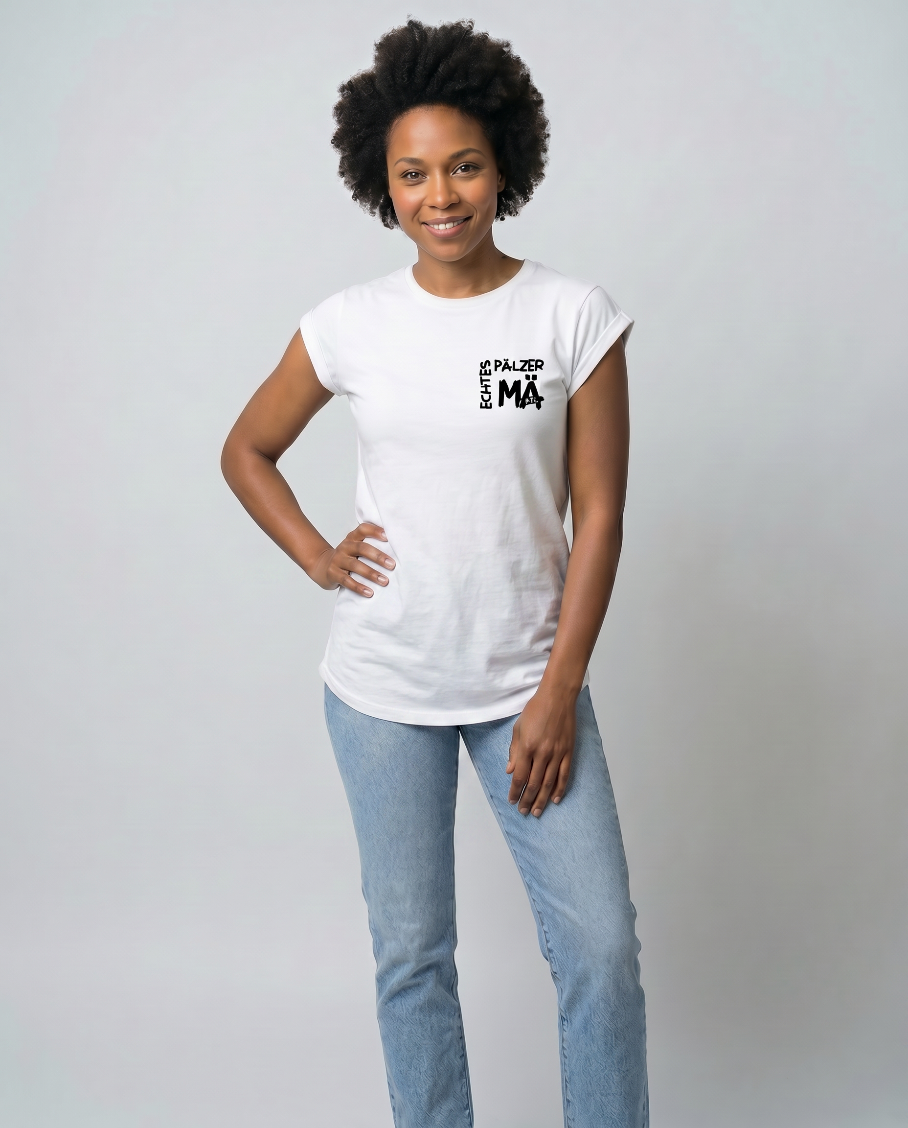 DAMEN T-SHIRT "Echtes Pälzer Mädel"
