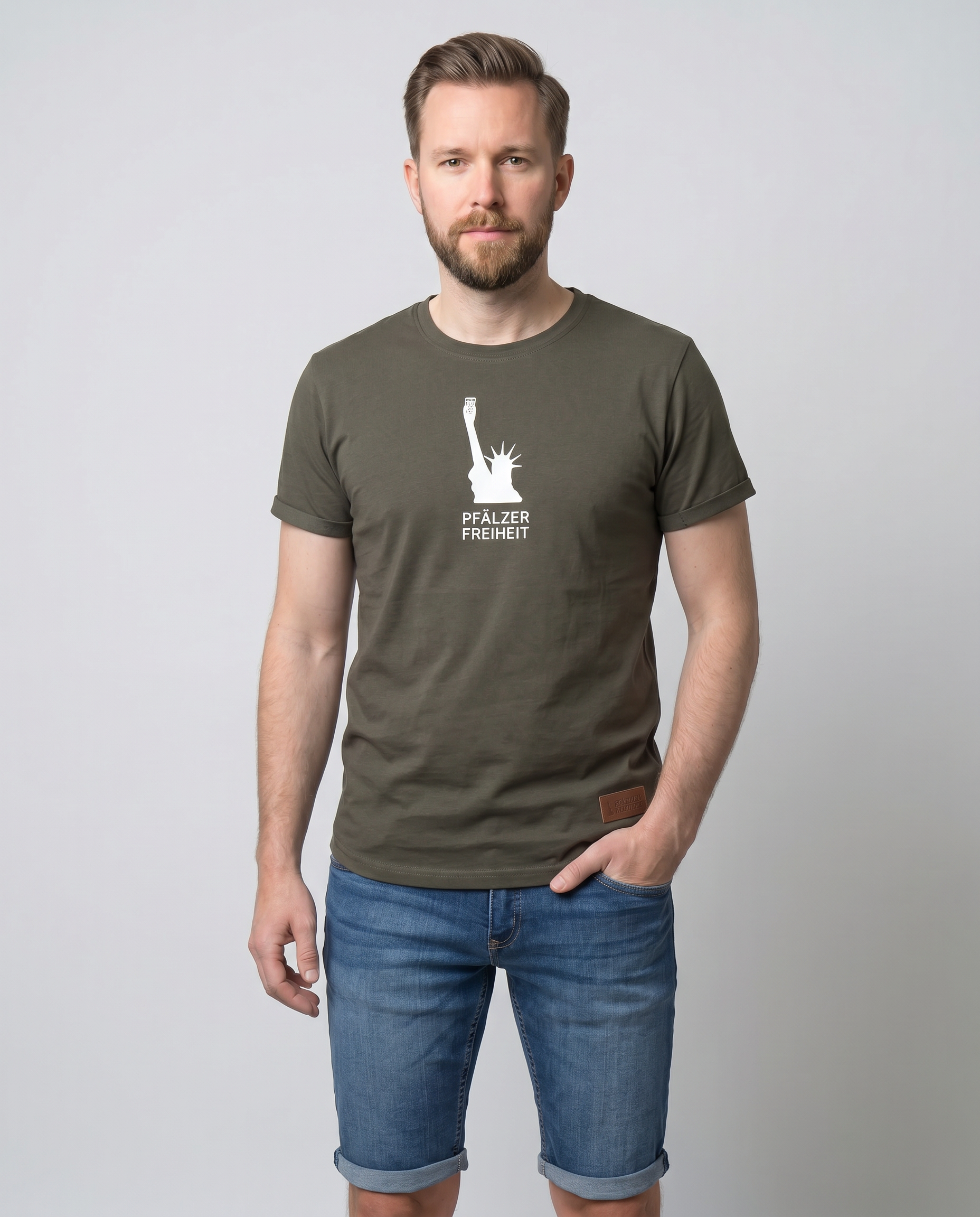 HERREN T-SHIRT "Pfälzer Freiheit" (Logo) - Pfälzer Freiheit