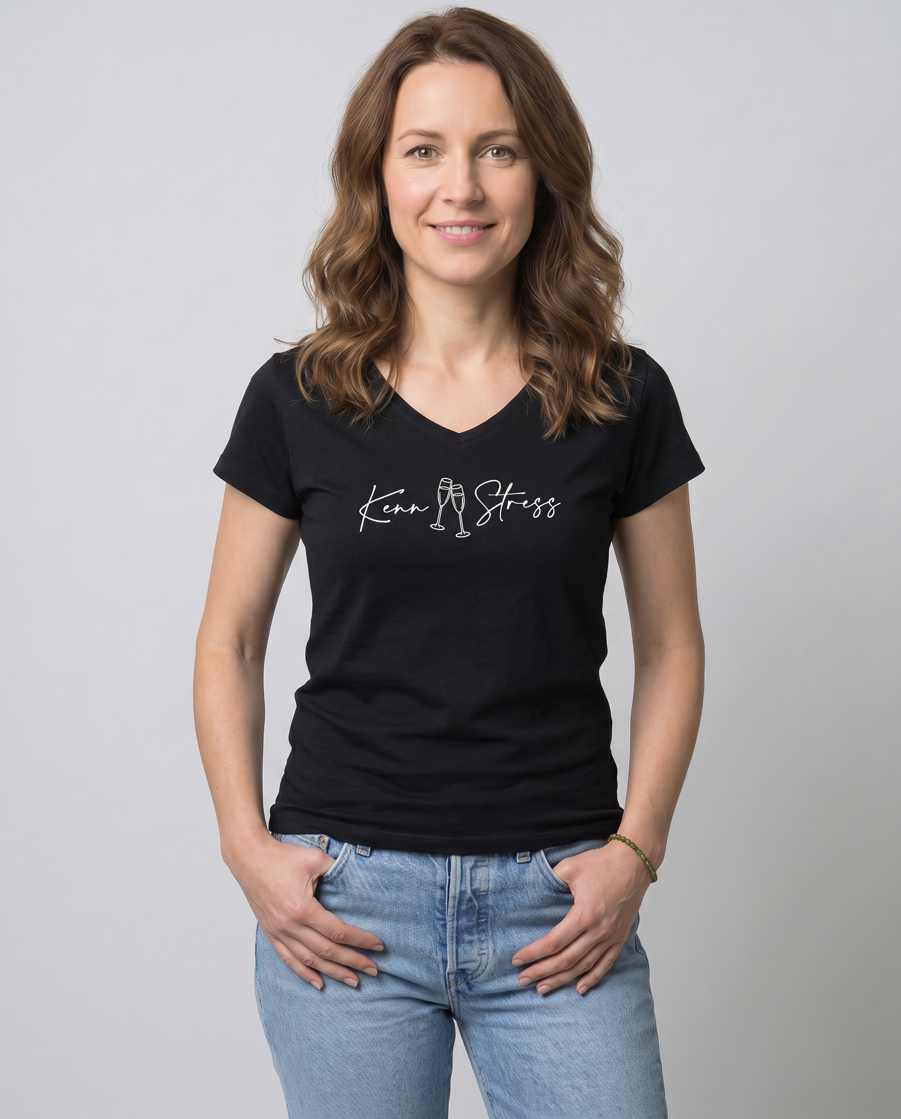 DAMEN T-SHIRT "kenn Stress" 2 - Pfälzer Freiheit