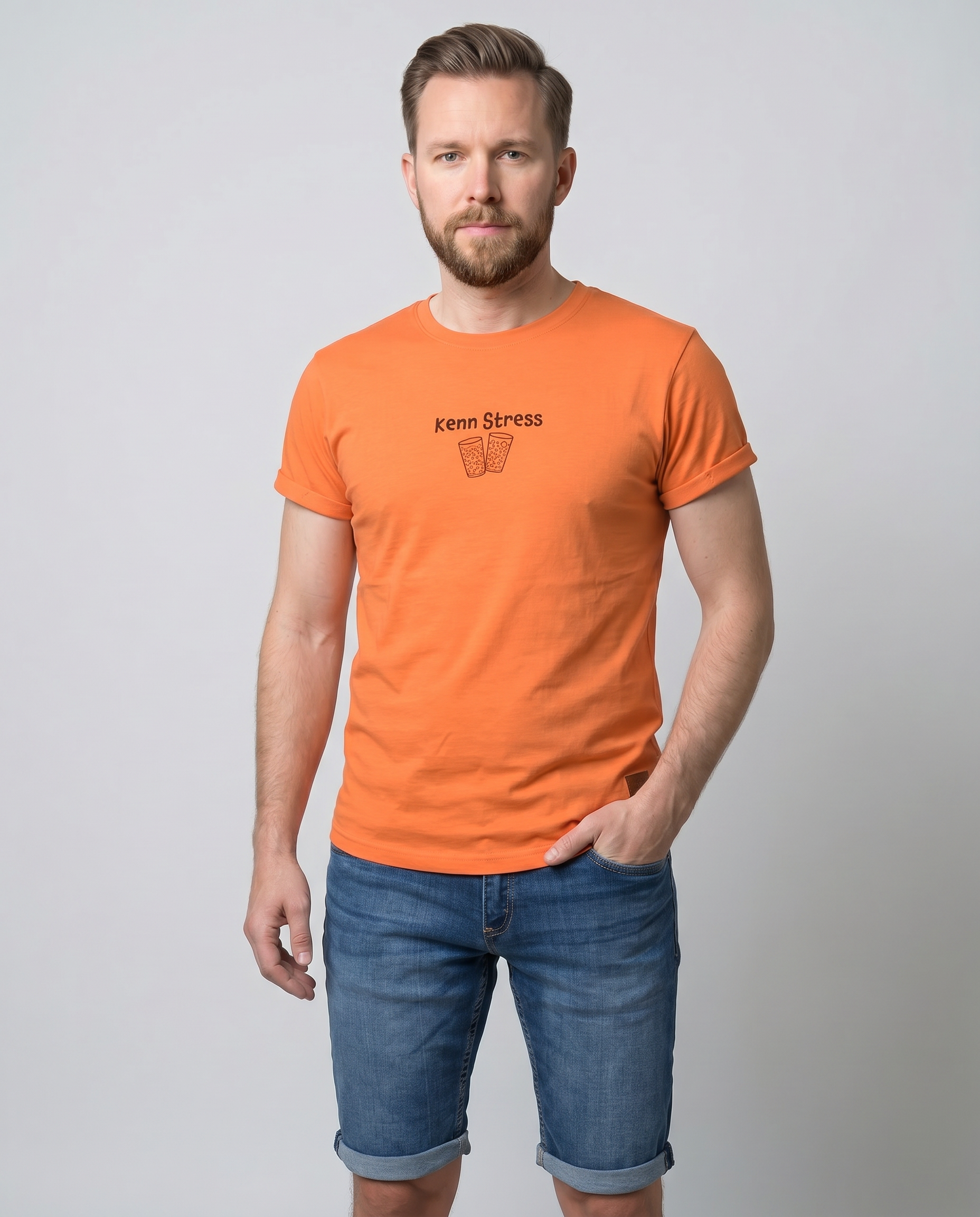 HERREN T-SHIRT "kenn Stress" - Pfälzer Freiheit