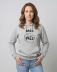 DAMEN HOODIE "dehäm is in de Palz" - Pfälzer Freiheit