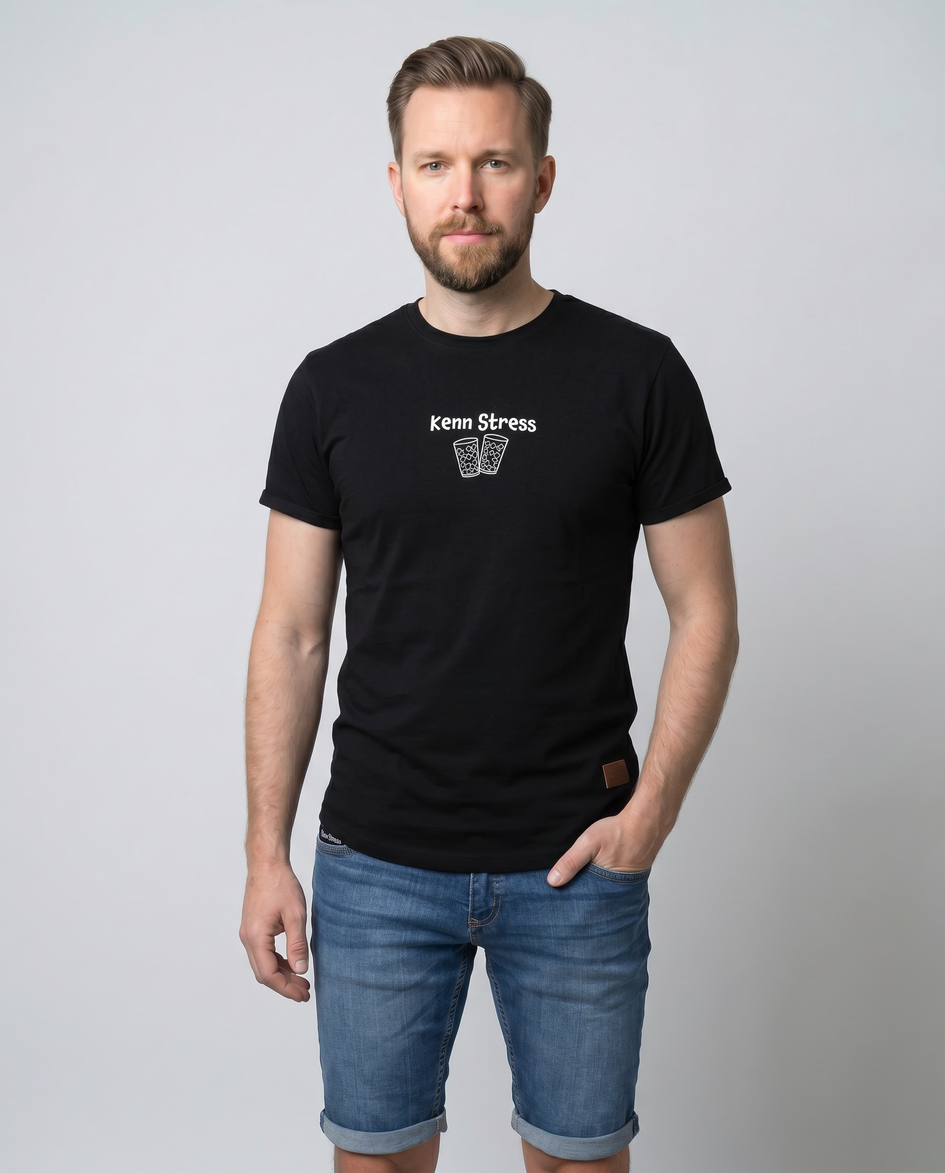 HERREN T-SHIRT "kenn Stress" - Pfälzer Freiheit