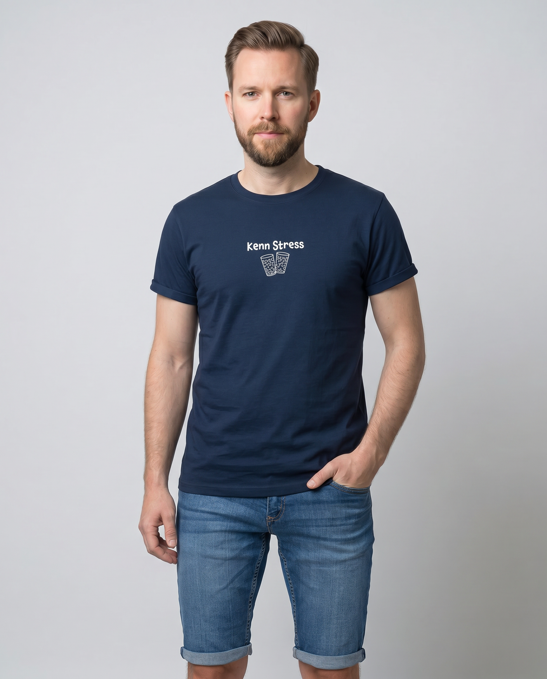 HERREN T-SHIRT "kenn Stress" - Pfälzer Freiheit