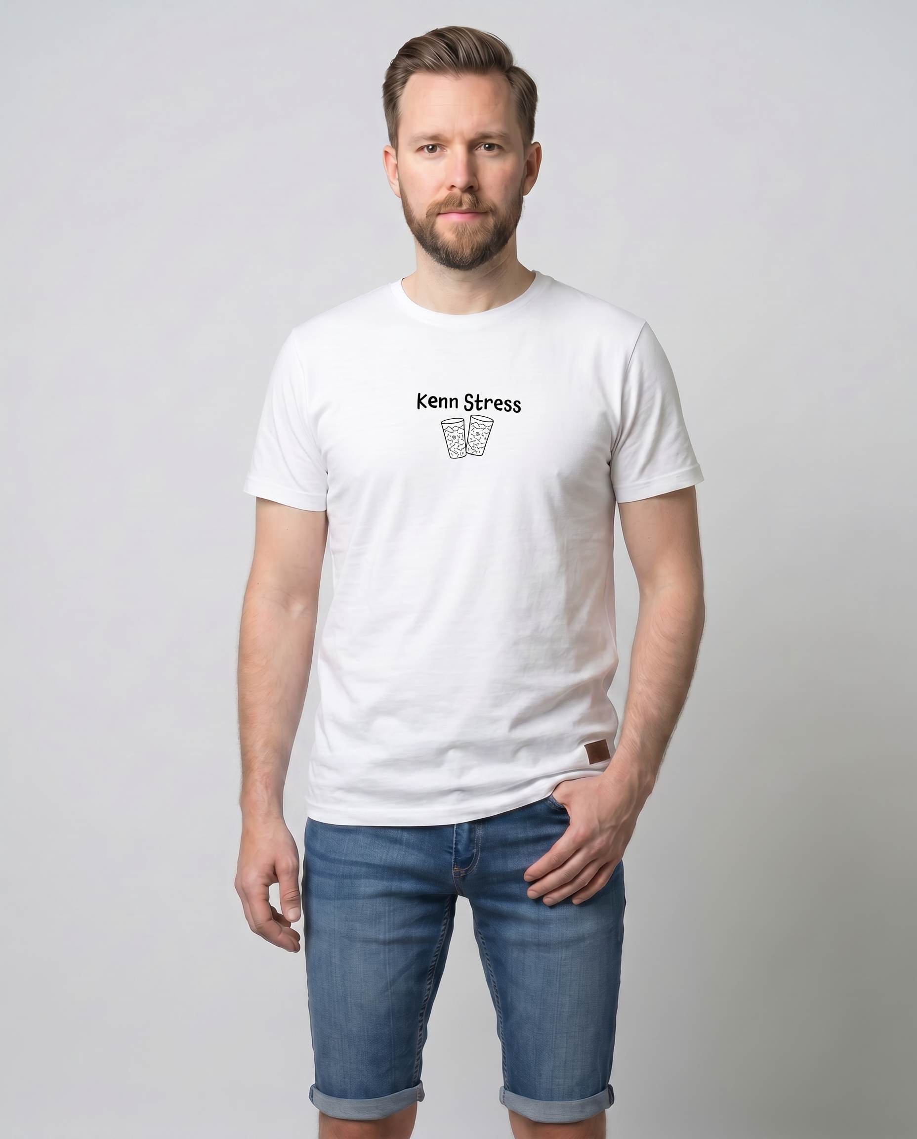 HERREN T-SHIRT "kenn Stress" - Pfälzer Freiheit