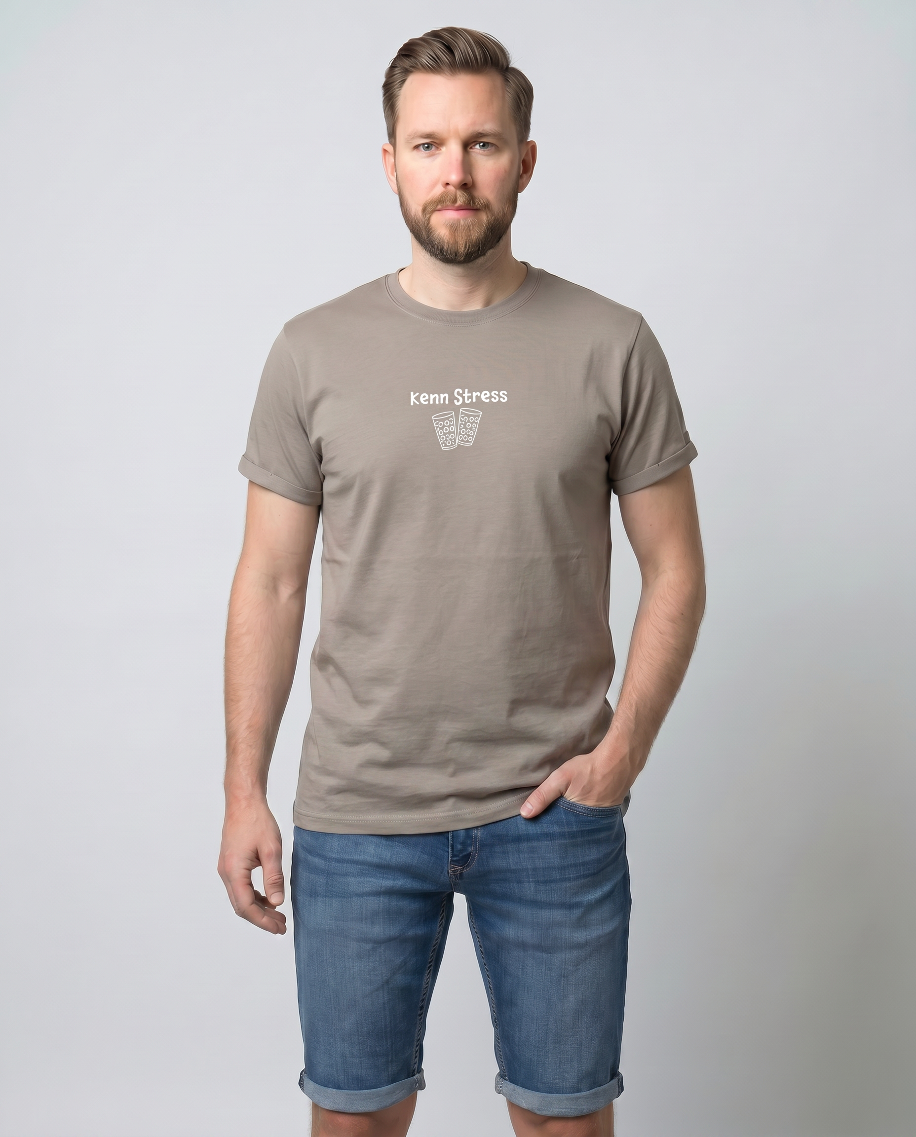 HERREN T-SHIRT "kenn Stress" - Pfälzer Freiheit