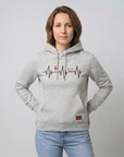 DAMEN HOODIE "Herzschlag" - Pfälzer Freiheit