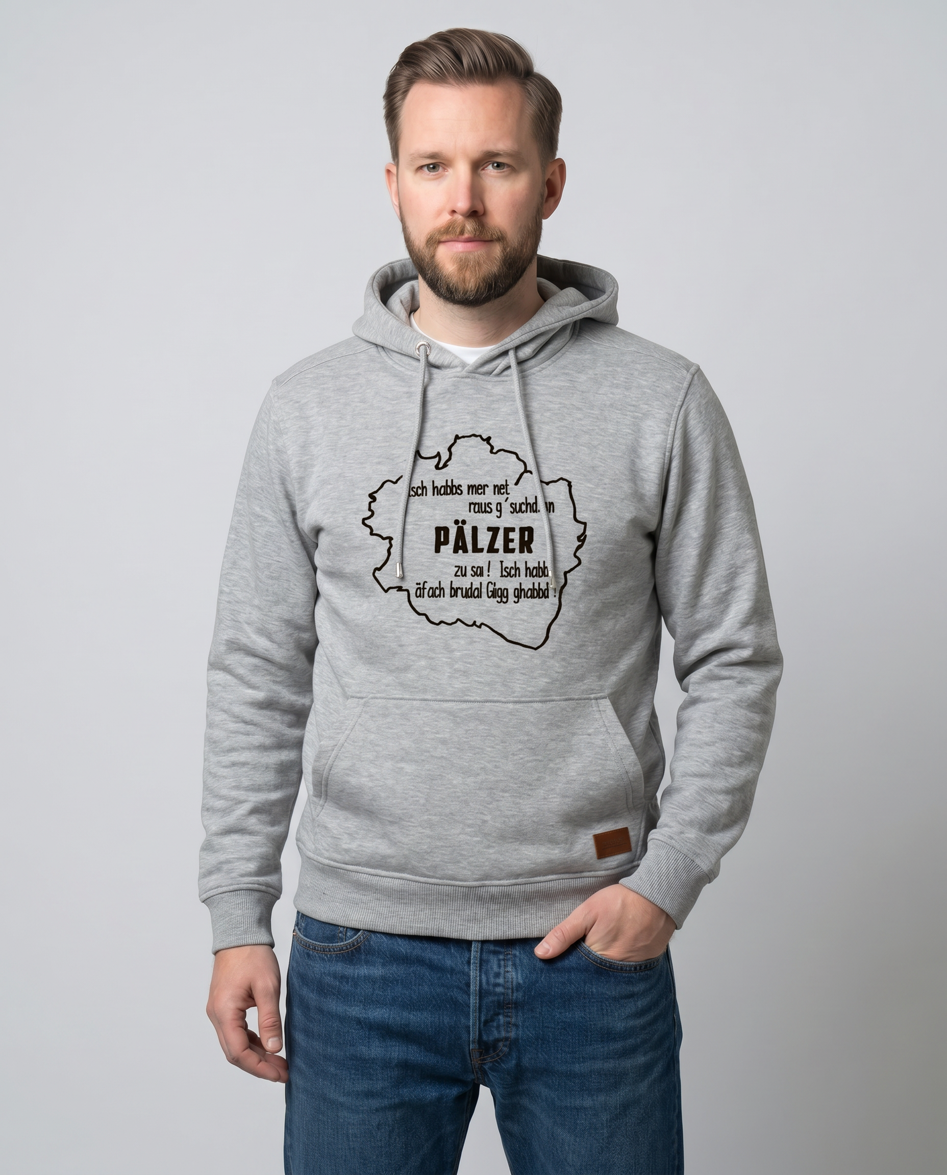 HERREN HOODIE "Isch habbs mer net..." - Pfälzer Freiheit
