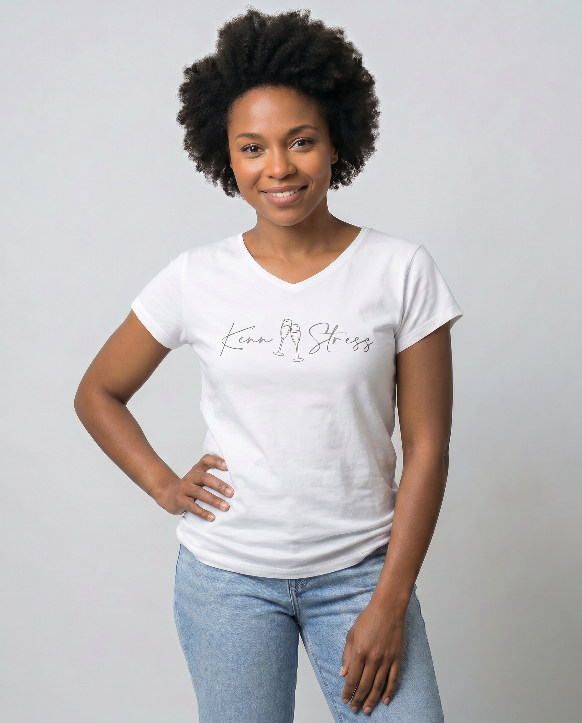 DAMEN T-SHIRT "kenn Stress" 2 - Pfälzer Freiheit