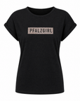 DAMEN T-SHIRT "PFALZGIRL" (glitzer) - Pfälzer Freiheit