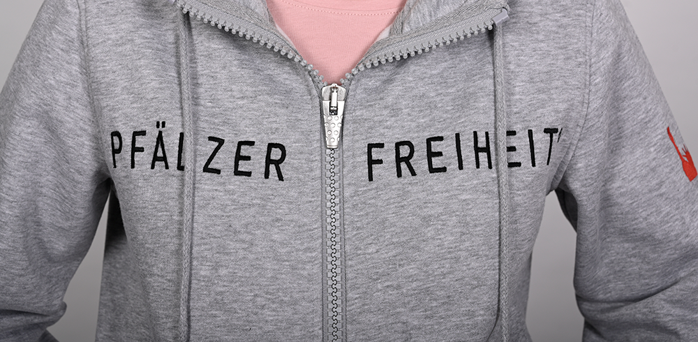 DAMEN SWEATJACKE &quot;Pfälzer Freiheit&quot;