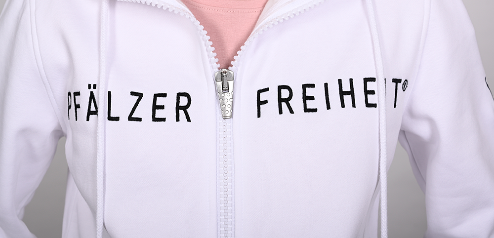 DAMEN SWEATJACKE &quot;Pfälzer Freiheit&quot;
