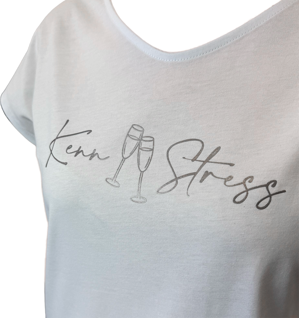 DAMEN T-SHIRT "kenn Stress" 2 - Pfälzer Freiheit