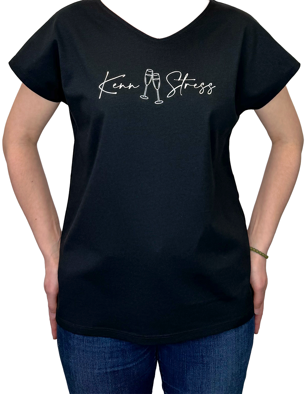 DAMEN T-SHIRT "kenn Stress" 2 - Pfälzer Freiheit