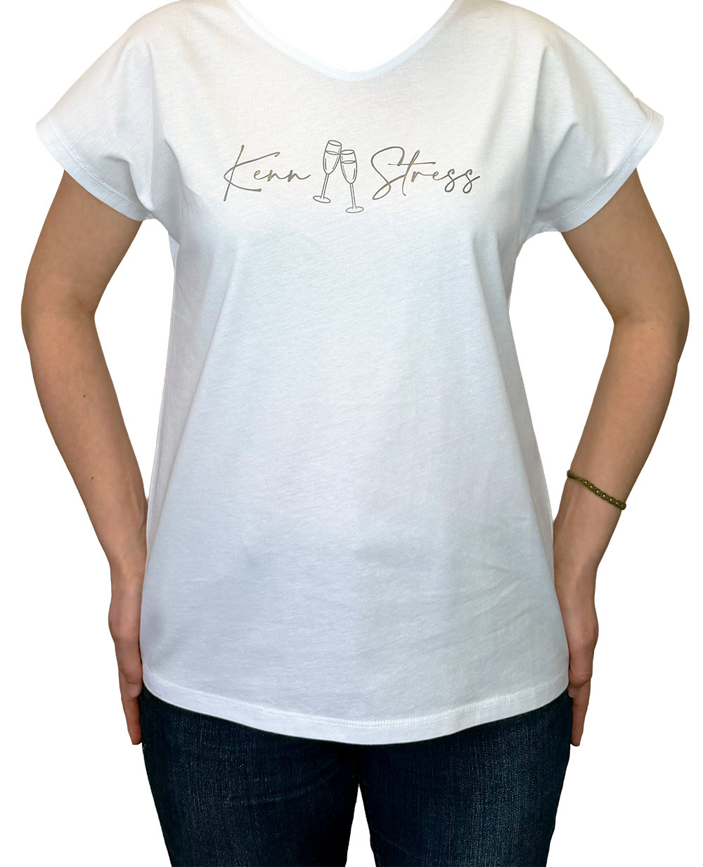 DAMEN T-SHIRT "kenn Stress" 2 - Pfälzer Freiheit