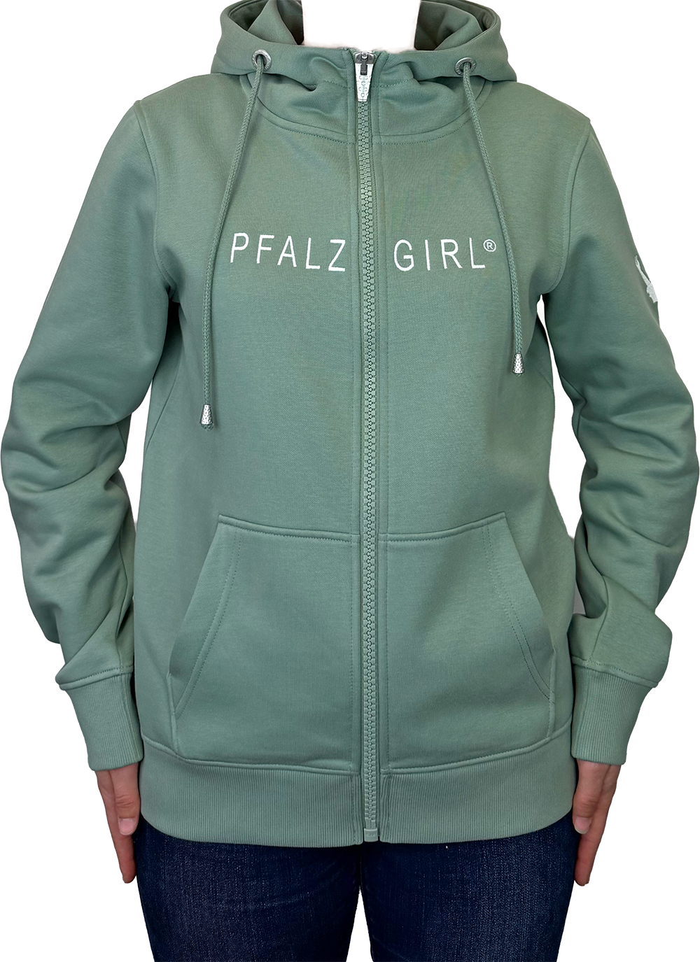 DAMEN SWEATJACKE "Pfalzgirl" - Pfälzer Freiheit