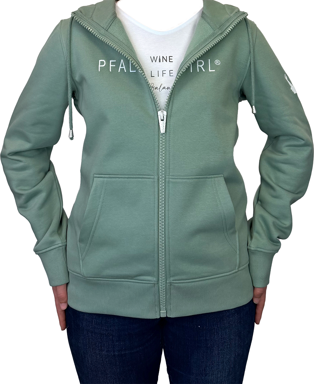 DAMEN SWEATJACKE "Pfalzgirl" - Pfälzer Freiheit