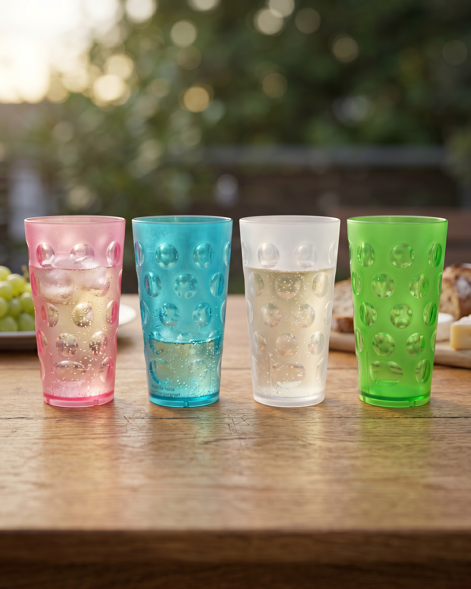DUBBE-BECHER "SUPERSCHORLE" transparent