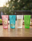 DUBBE-BECHER "SUPERSCHORLE" transparent