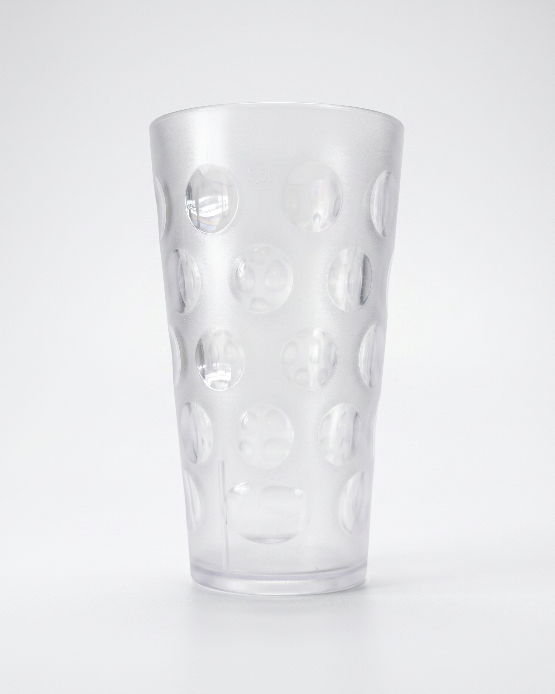 DUBBE-BECHER "SUPERSCHORLE" transparent