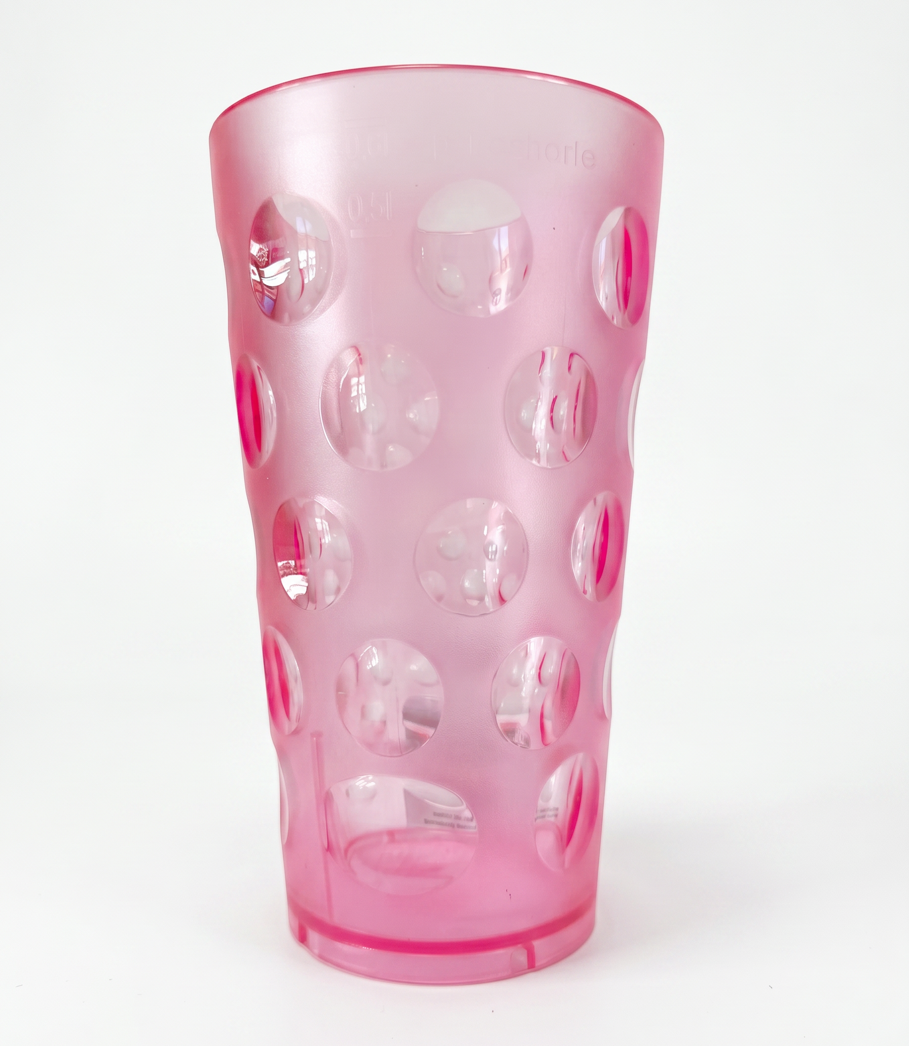 DUBBE-BECHER "SUPERSCHORLE" rosa