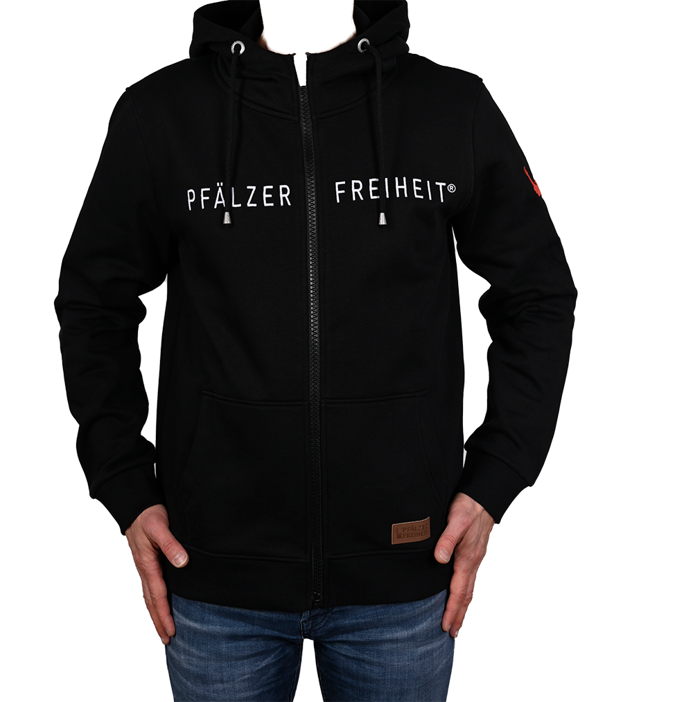 HERREN SWEATJACKE &quot;Pfälzer Freiheit&quot; - Pfälzer Freiheit