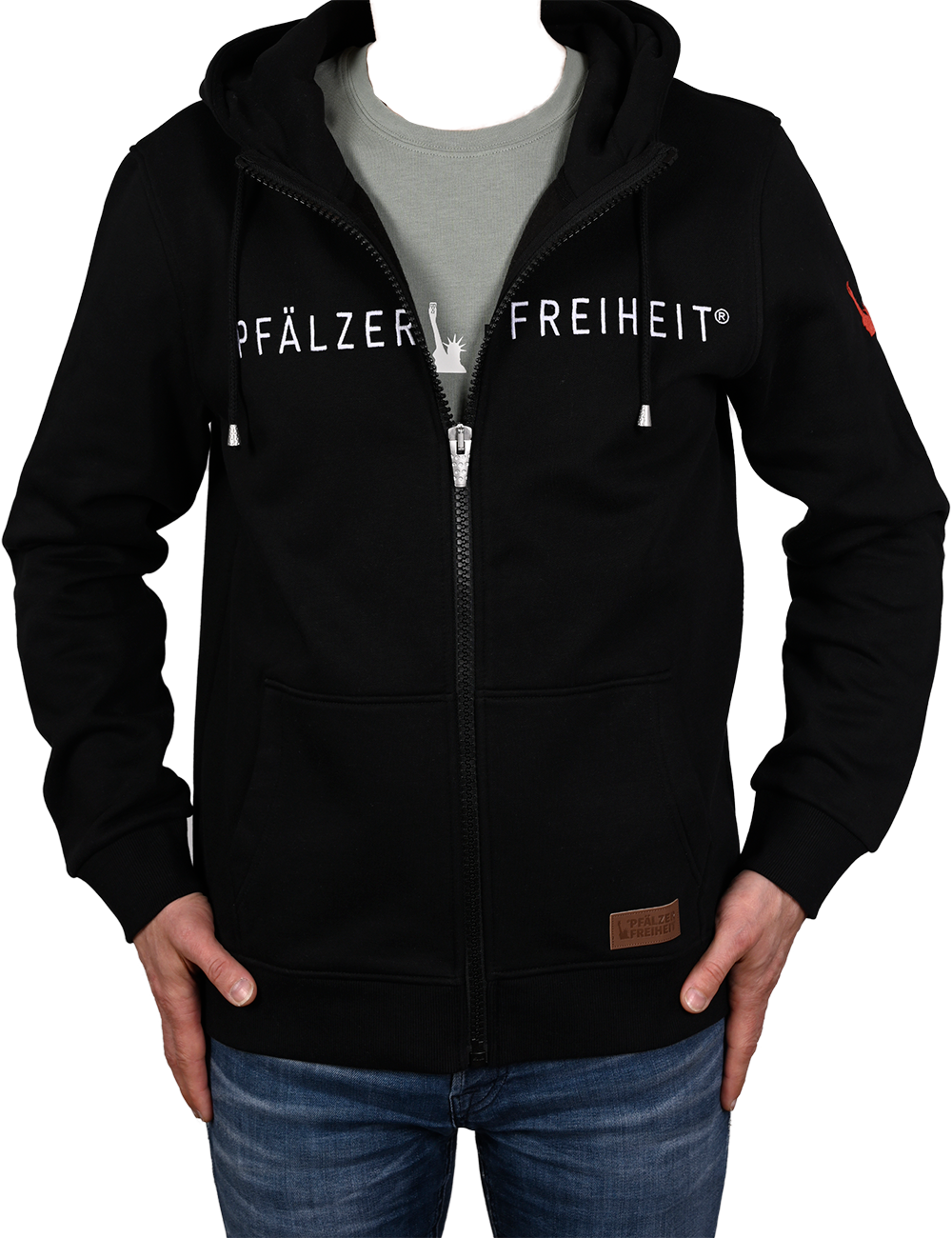 HERREN SWEATJACKE &quot;Pfälzer Freiheit&quot; - Pfälzer Freiheit