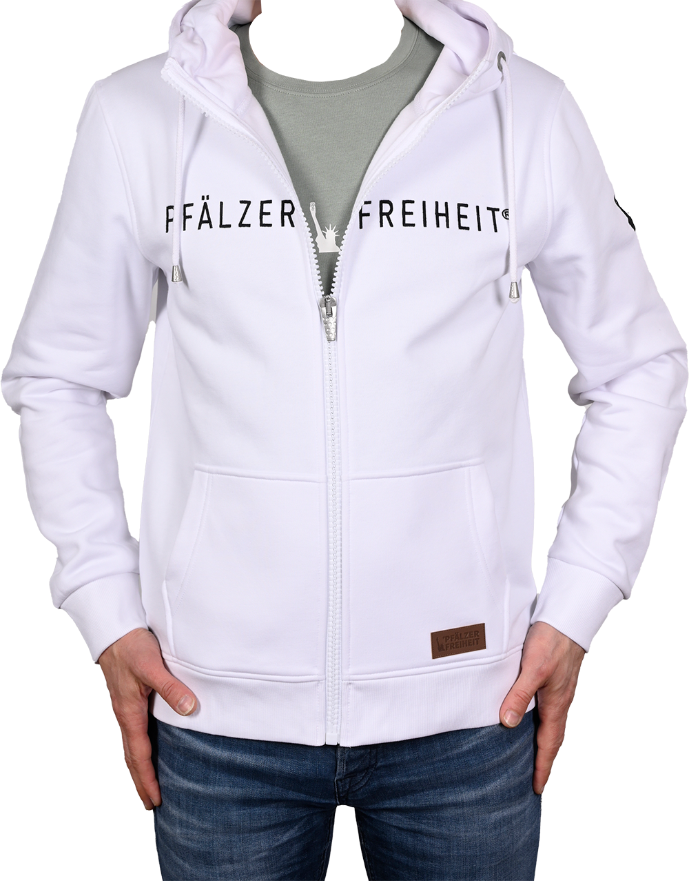 HERREN SWEATJACKE &quot;Pfälzer Freiheit&quot; - Pfälzer Freiheit