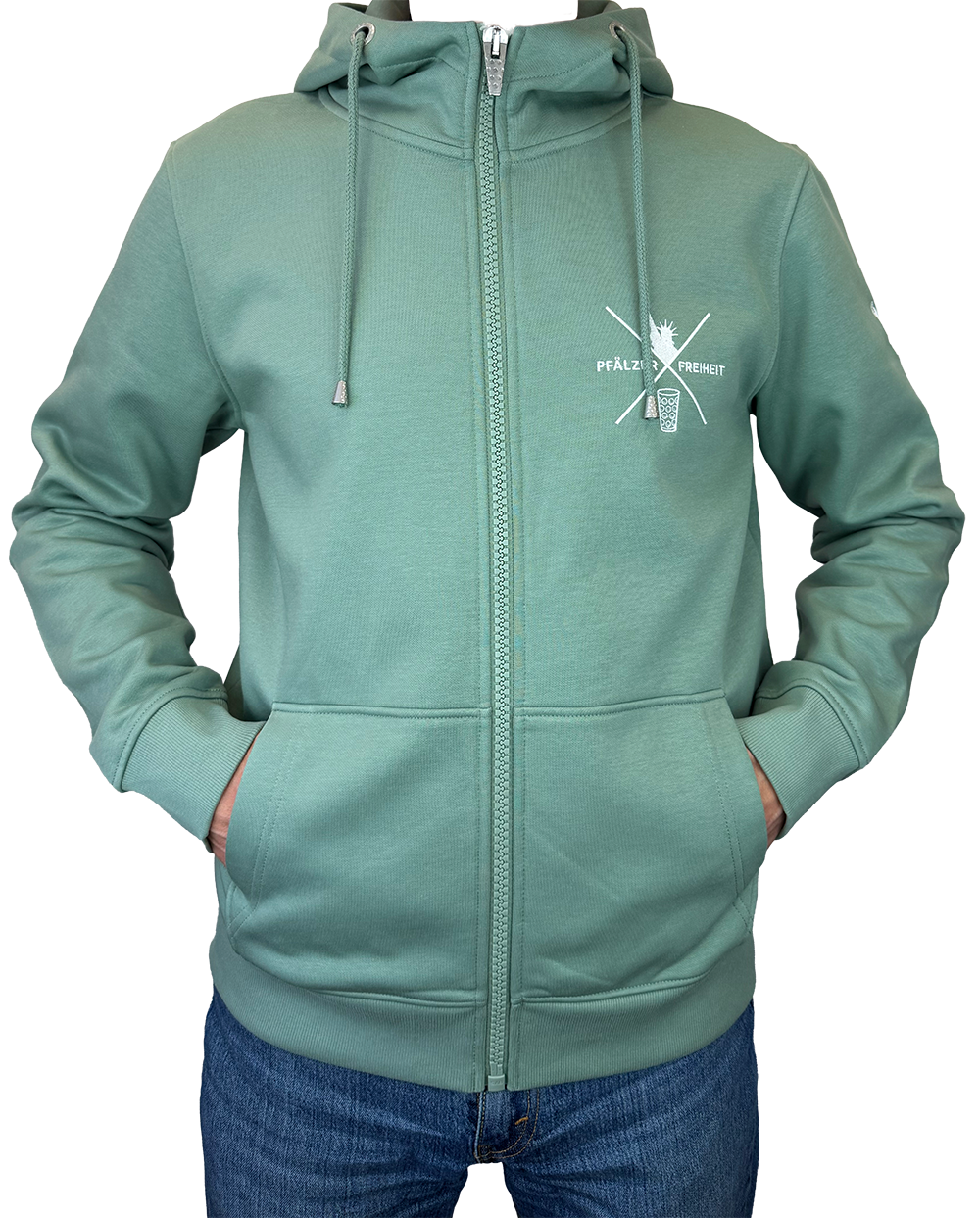HERREN SWEATJACKE "Kreuz" - Pfälzer Freiheit