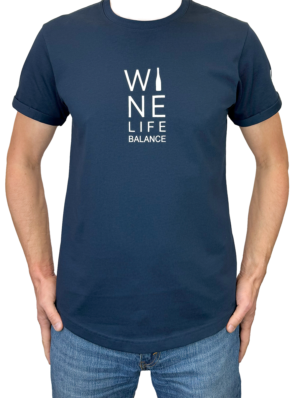 HERREN T-SHIRT "Wine Life Balace" - Pfälzer Freiheit