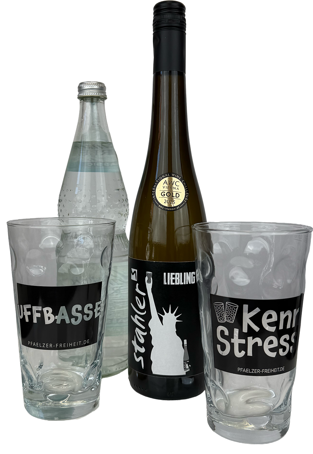 ERGÄNZUNGS-SET (für Schorle-Rucksack) - Pfälzer Freiheit