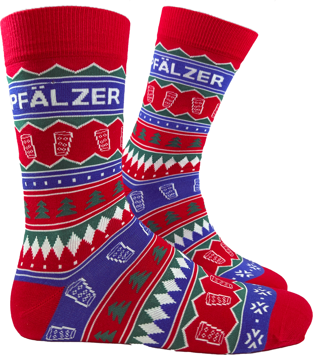 SOCKEN &quot;coole Pälzer Socke&quot; WINTER-Edition