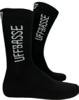 SOCKEN "coole Pälzer Socke" UFFBASSE (schwarz/weiß)