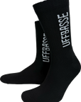 SOCKEN "coole Pälzer Socke" UFFBASSE (schwarz/weiß)
