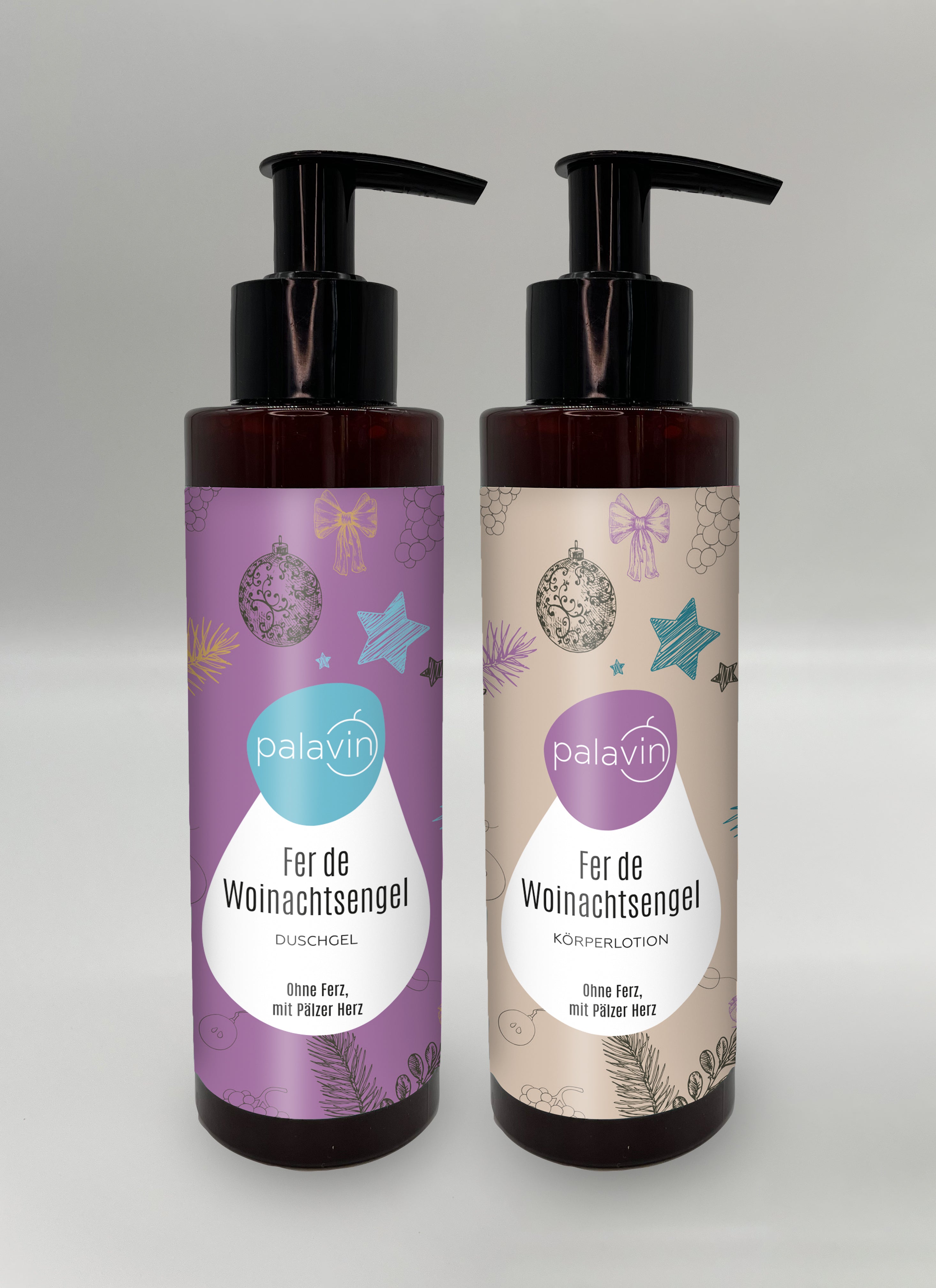 FER DE WOINACHTSENGEL (SET Duschgel+Lotion) - Pfälzer Freiheit
