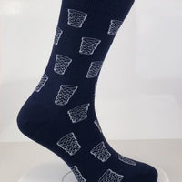 SOCKEN "coole Pälzer Socke" (marine/weiß)