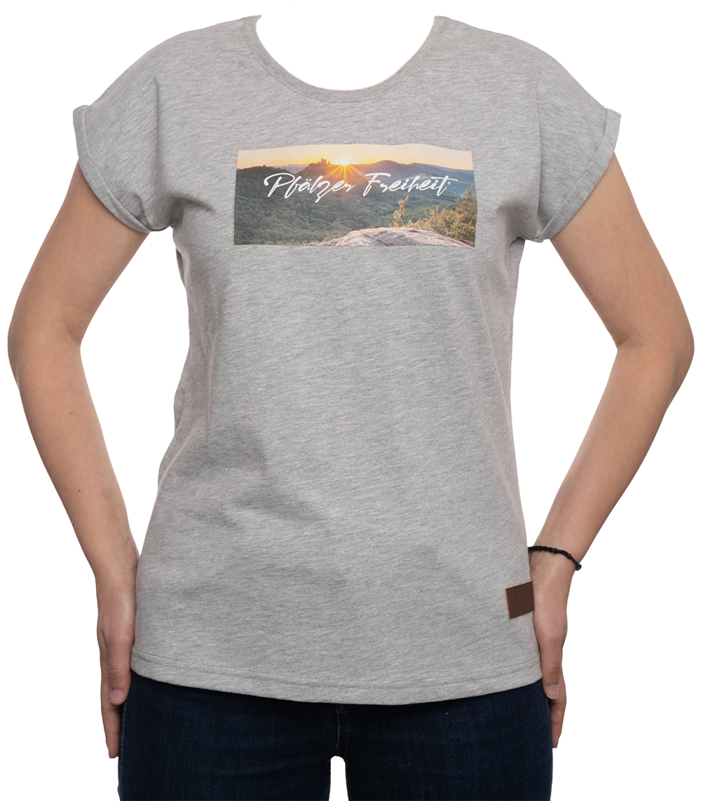 Damen T-Shirt &quot;Pfälzer Freiheit (Foto)&quot; - Pfälzer Freiheit