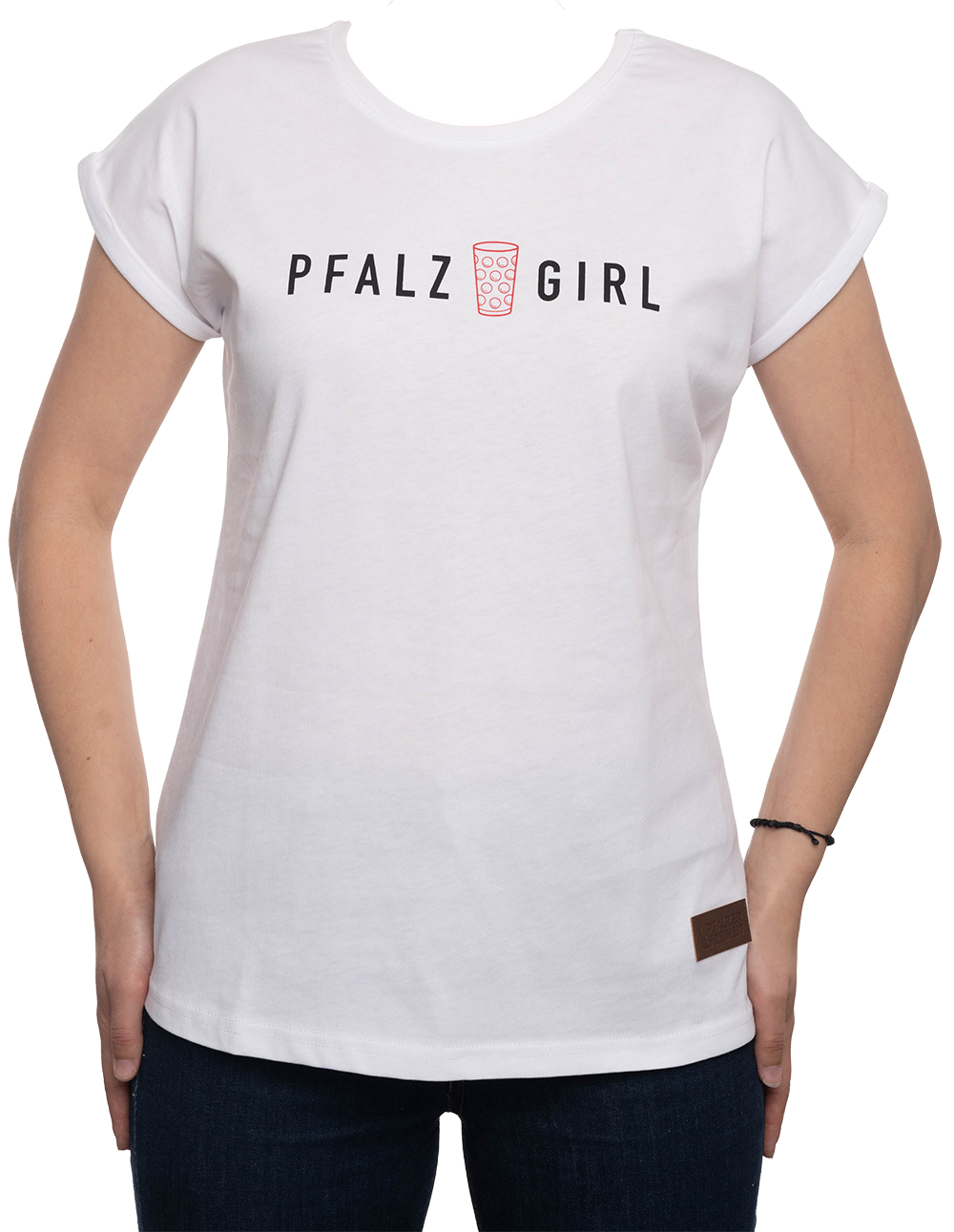 Damen T-Shirt &quot;Pfalzgirl&quot; - Pfälzer Freiheit