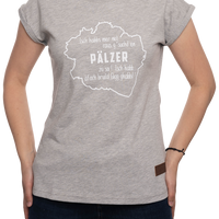 Damen T-Shirt "Isch habbs mer net... (Karte)" - Pfälzer Freiheit