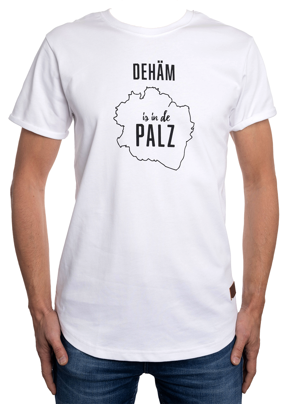 Herren T-Shirt "dehäm is in de PALZ" - Pfälzer Freiheit