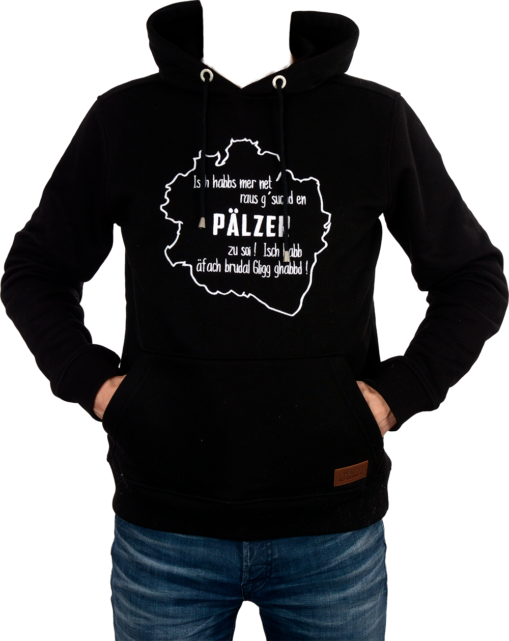 HERREN HOODIE &quot;Isch habbs mer net...&quot; - Pfälzer Freiheit