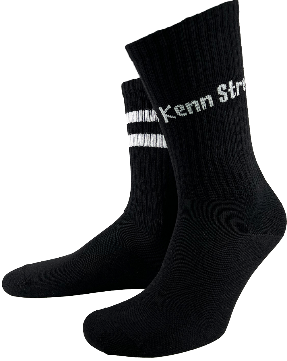SOCKEN &quot;coole Pälzer Socke&quot; KENN STRESS (schwarz/weiß) - Pfälzer Freiheit