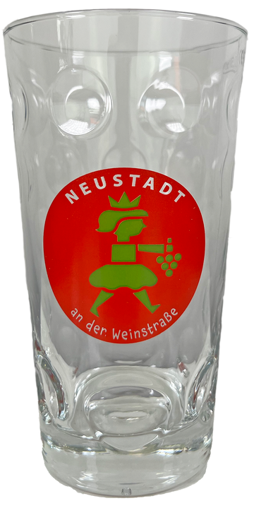 DUBBEGLAS-SET "Ampelweinkönigin (grün)" - Pfälzer Freiheit