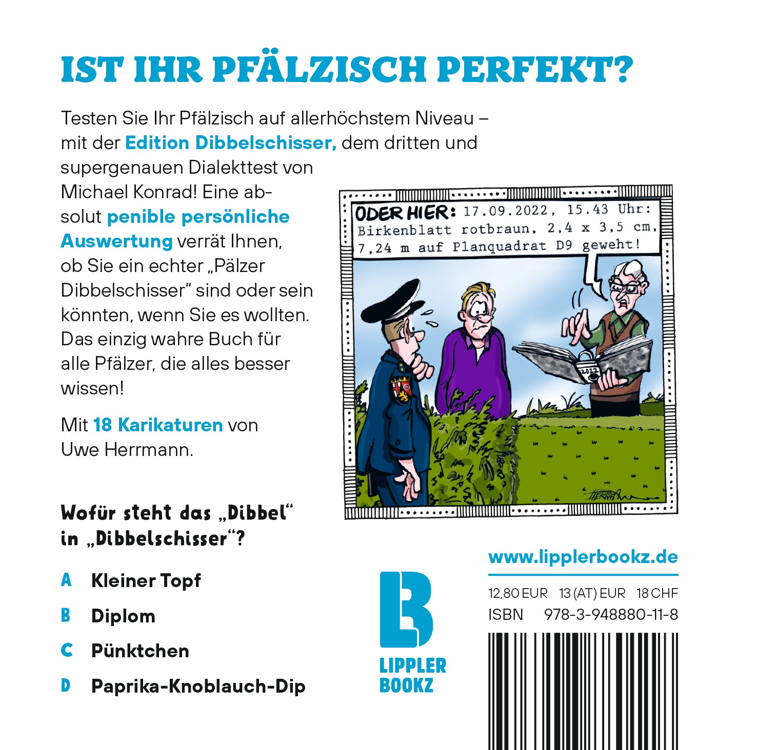 Pfalz-Buch: "Können Sie Pfälzisch" (Edition Dibbelschisser) - Pfälzer Freiheit