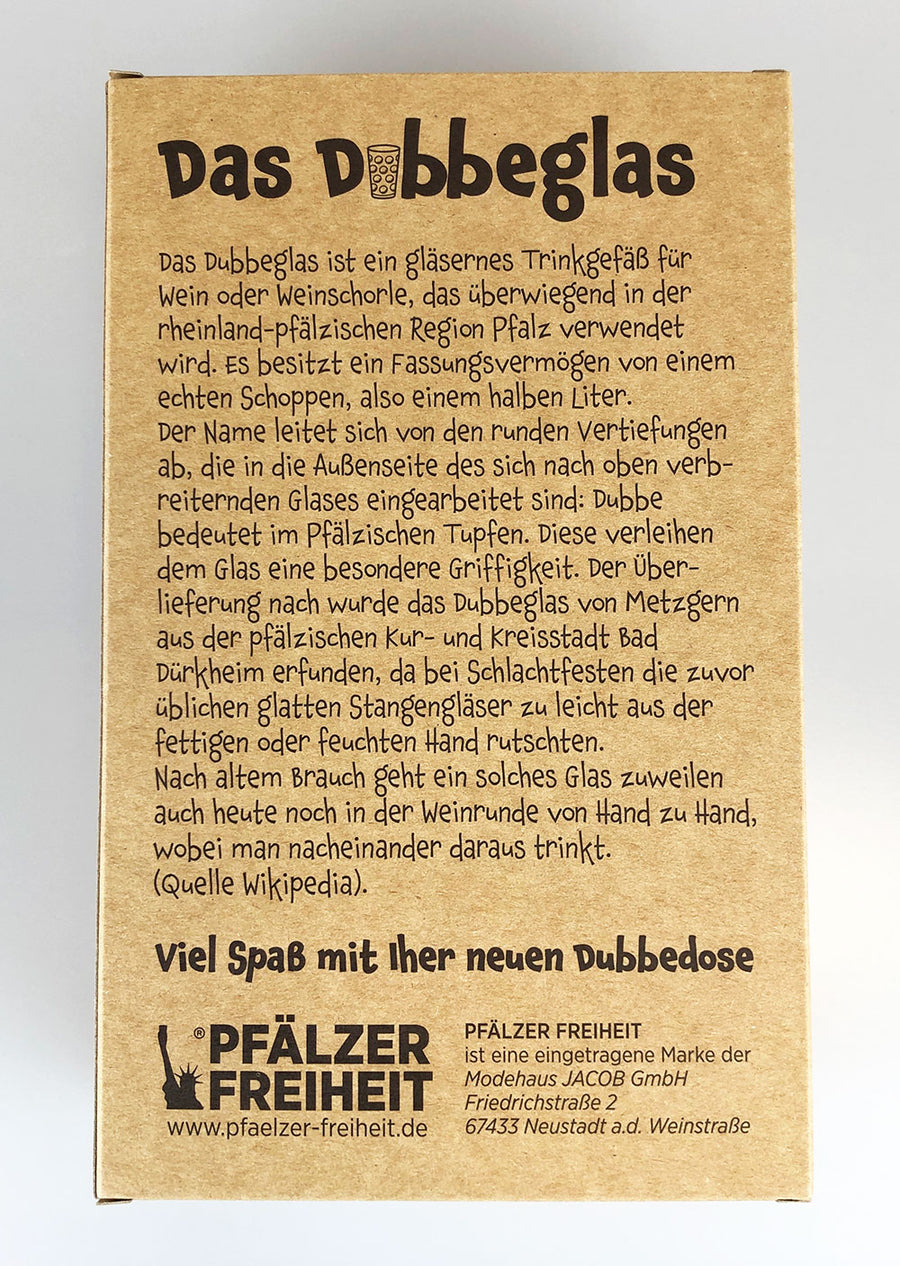 "Dubbedose" Lunchbox - Pfälzer Freiheit