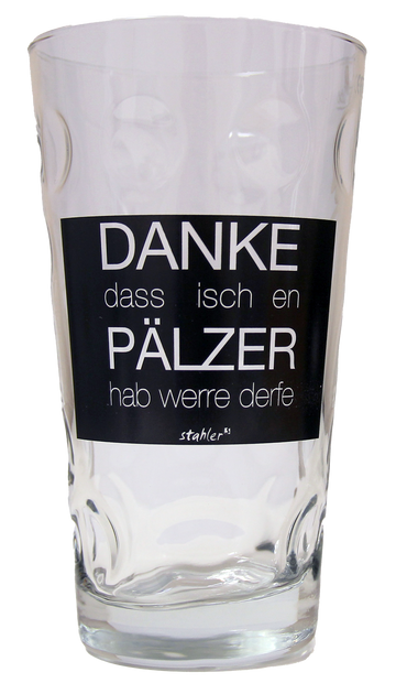 DANKE dass isch en PÄLZER...  Dubbeglas-Set (6 Stk.) - Pfälzer Freiheit
