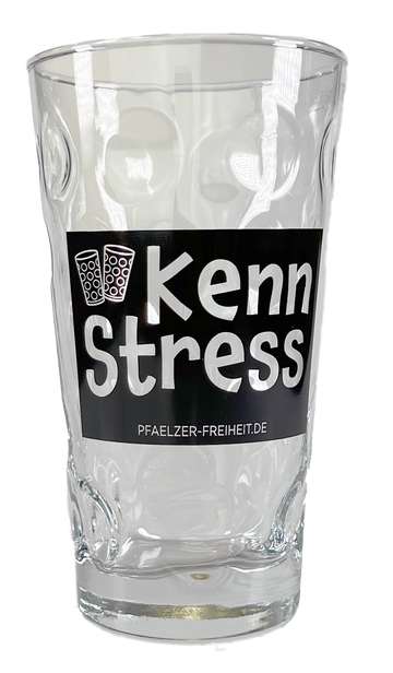 DUBBEGLAS-SET "kenn Stress" - Pfälzer Freiheit