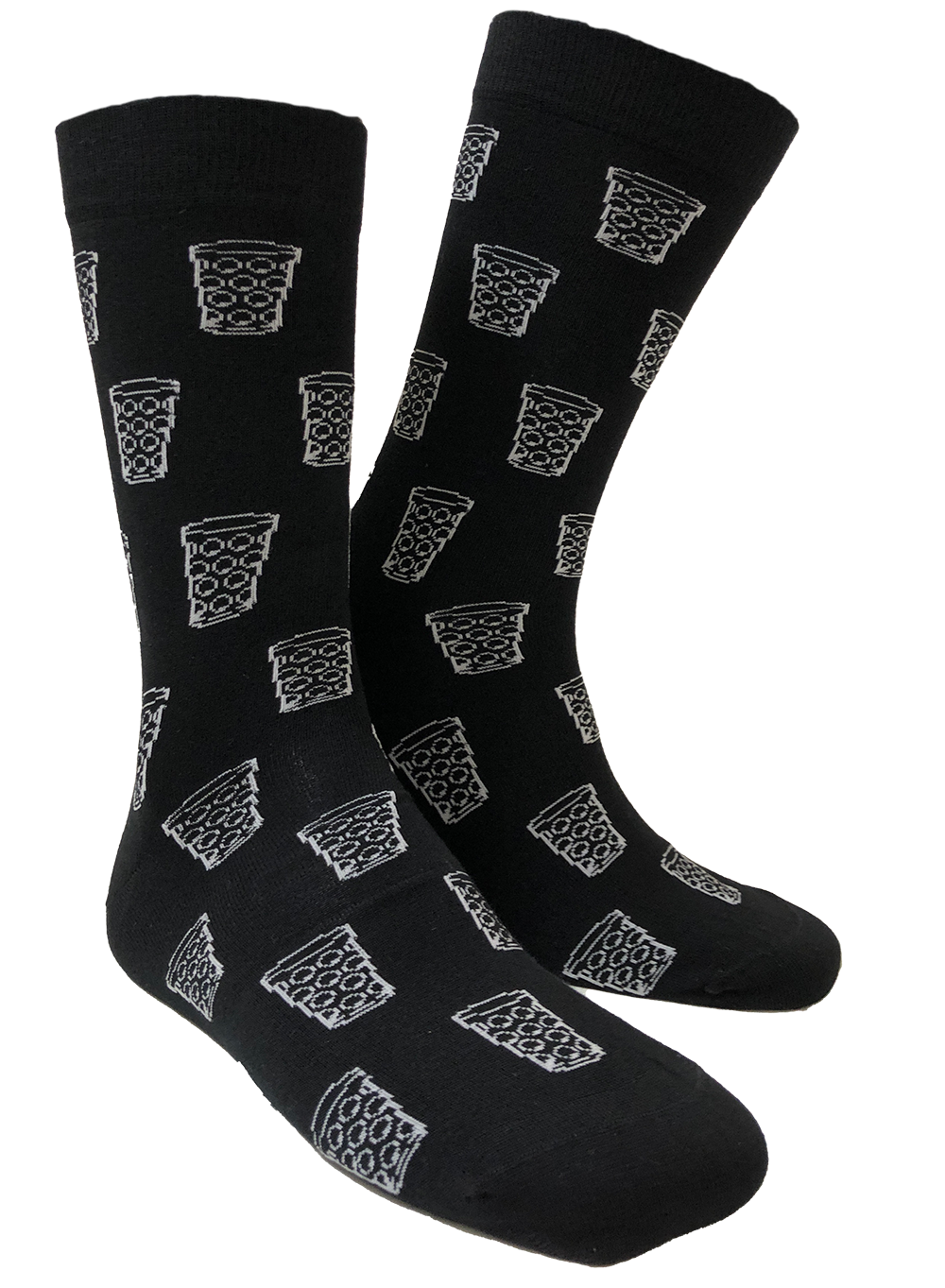 Dubbeglas, Socken