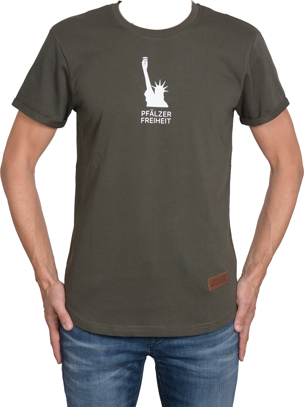 HERREN T-SHIRT "Pfälzer Freiheit" (Logo) - Pfälzer Freiheit