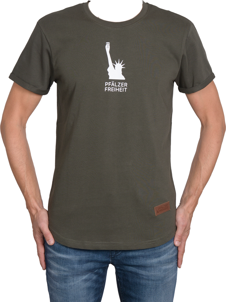 HERREN T-SHIRT "Pfälzer Freiheit" (Logo) - Pfälzer Freiheit